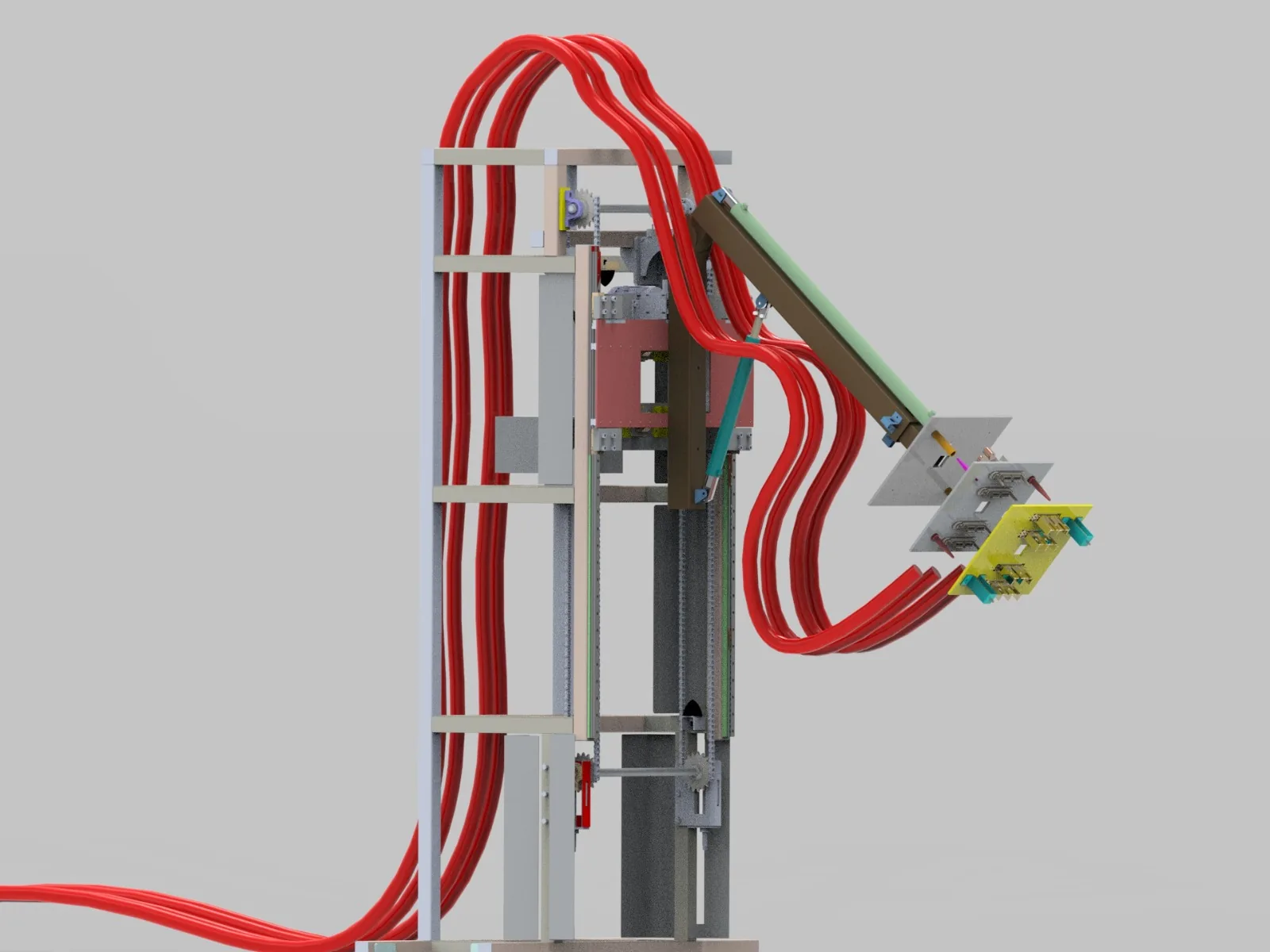 REGBES autonomous shore-to-ship charging interface — full unit