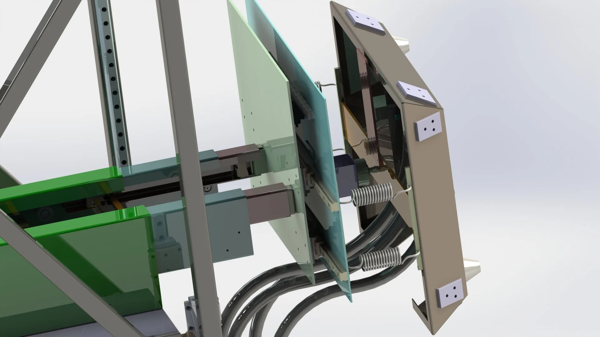 REGBES autonomous interface plug head engaged — shore-to-ship connection complete